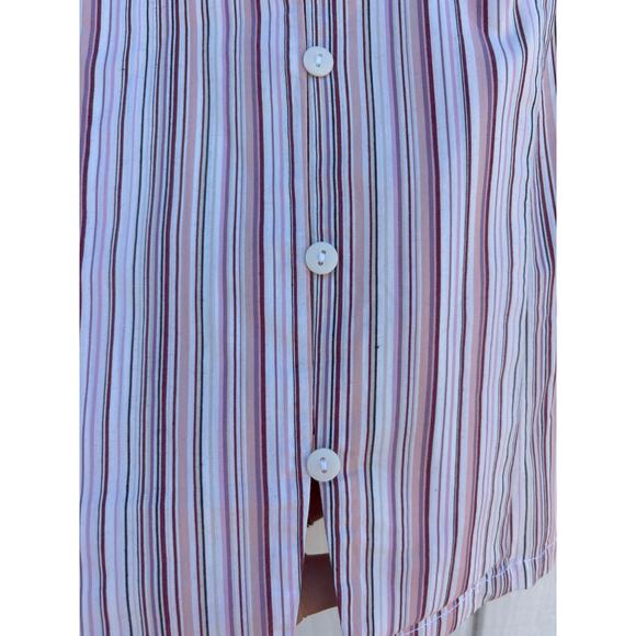 NWT Urban Outfitters Party Girl Cotton-Blend Button Down Sleeveless Shirt, Sz S - Picture 5 of 8